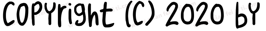 Copyright (c) 2020 by Vladimir Niko字体转换